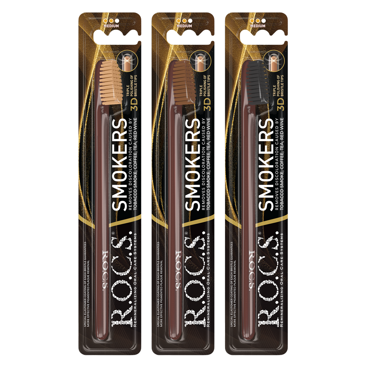 Zobna ščetka R.O.C.S.® Smokers - medium