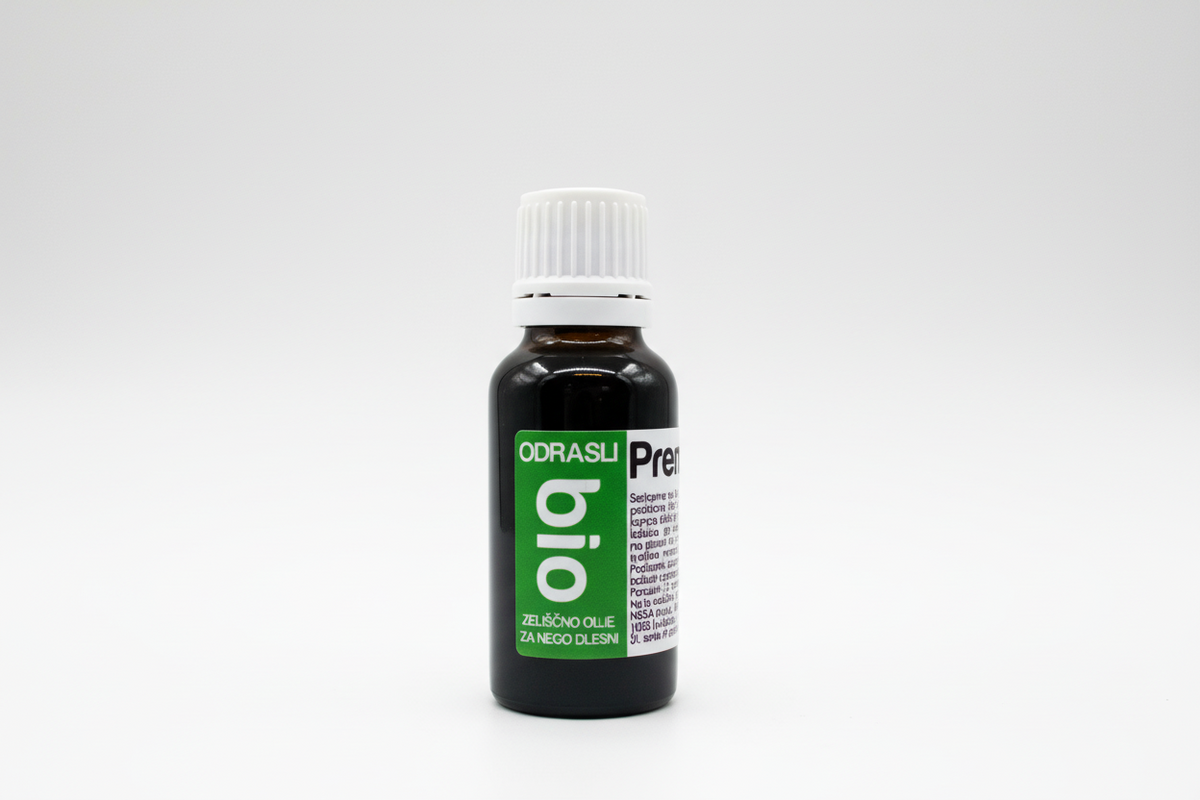 Bio zeliščno olje za dlesni PresDent za odrasle, 20ml