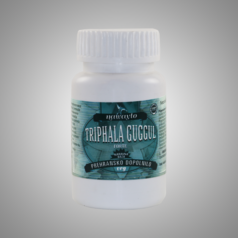 TRIPHALA GUGGUL ajurvedsko prehransko dopolnilo-60 tablet