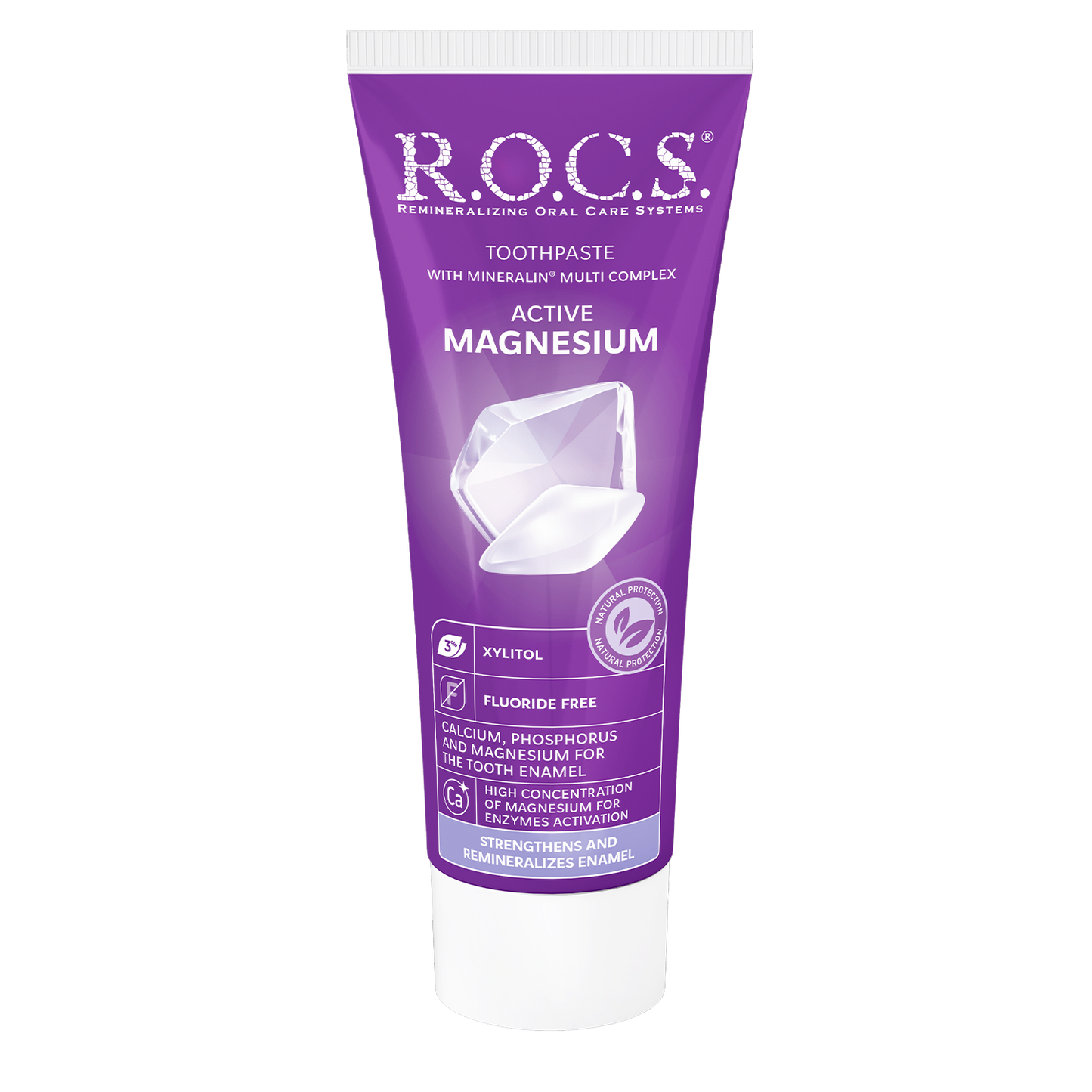 Zobna pasta R.O.C.S.® Active magnesium, 75ml