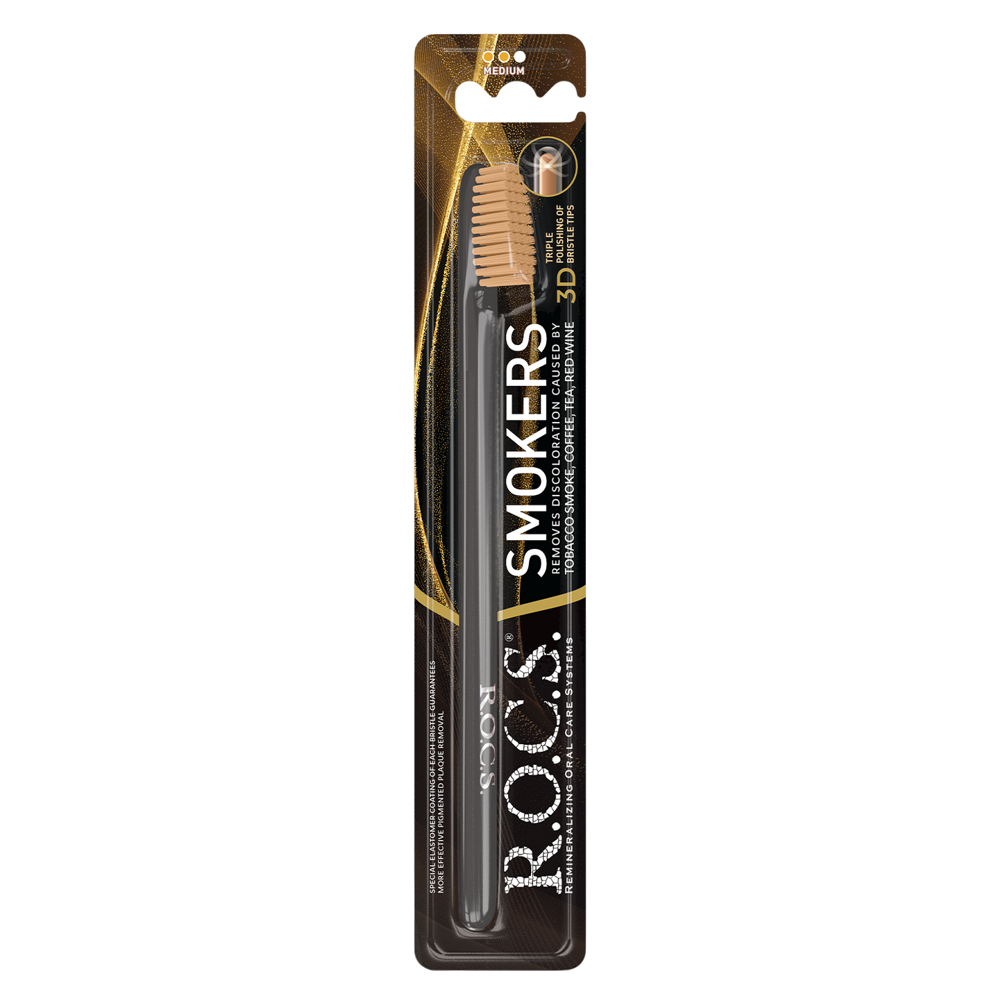 Zobna ščetka R.O.C.S.® Smokers - medium